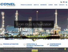 Tablet Screenshot of conelautomation.com
